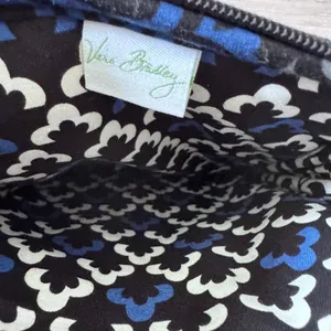 Vera Bradley Canterberry Cobalt Mini Hipster Quilted Cotton Crossbody Bag thumbnail 5