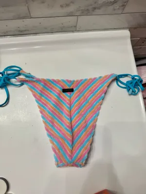 Triangl Sherbet Stripe Vinca Bikini Bottom thumbnail 2