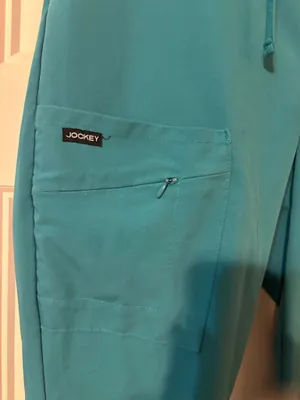 Scrubs pants worn twice f25 small Tall Jockey brand Blue thumbnail 6