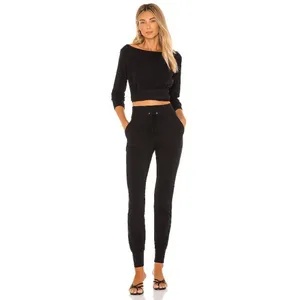 Revolve Lovers And Friends Black Slim Jogger Lounge‎ Casual Pants XXS thumbnail 11