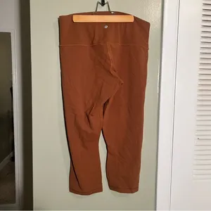 Lululemon Women's Size 14 Align High-Rise Crop 21" Copper Brown Tight Pant thumbnail 6