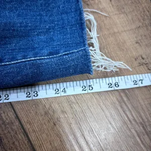 Madewell Wide-Leg Crop Jeans in Marsing Wash: Raw-Hem Edition Womens Sz 26 $128 thumbnail 10