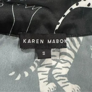 Anthropologie Karen Mabon Animal Pajama Short Sleeve Pajama Top Women’s Small thumbnail 3