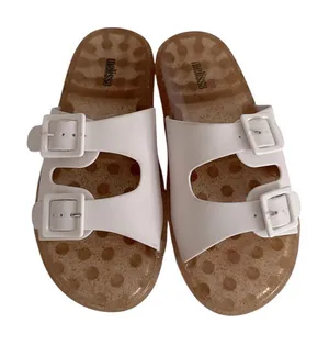 Melissa Wide Slide Sandals EUC thumbnail 1