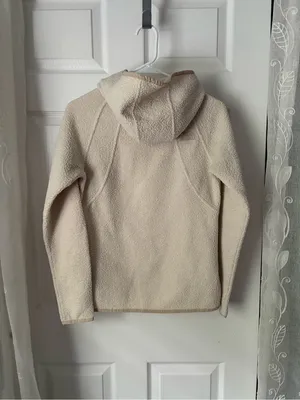 The North Face Women's Cream Sherpa fleece Pullover Hoodie women size XS thumbnail 8