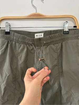 Wilo Green Parachute Jogger Pants thumbnail 5