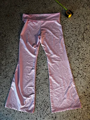PINK X LOVESHACKFANCY COTTON FOLDOVER FLARE LEGGINGS X-Large thumbnail 9
