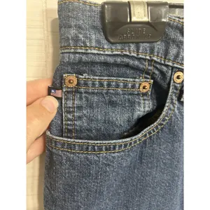 Vintage Ralph Lauren Kelly Cotton Denim Blue Jean 8 X 32 Studded RL Patch Y2K thumbnail 3