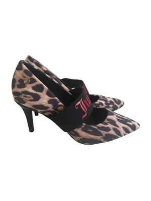 JUICY COUTURE Kitsy Animal Print Mary Jane Heels Size 8 NEW NWT thumbnail 6
