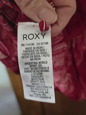 O Roxy Wine Leaf-Print Mini Dress Xs thumbnail 6