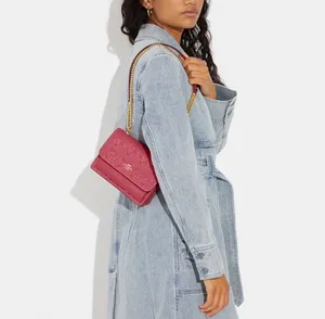 Coach Mini Klare Embossed Crossbody Bag thumbnail 10