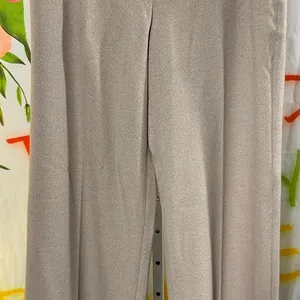 S141. Express Tan linen pants thumbnail 1