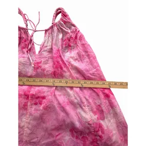 Free People Intimately Dress Medium Sweet & Sour Mini Slip Floral Pink #HHH7-1 thumbnail 8