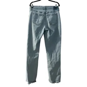 ABERCROMBIE & FITCH Curve Love Low Rise Baggy Distressed Jeans Sz 28 thumbnail 4