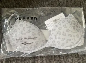Pepper wireless push up bra Gray Size 34 B thumbnail 1