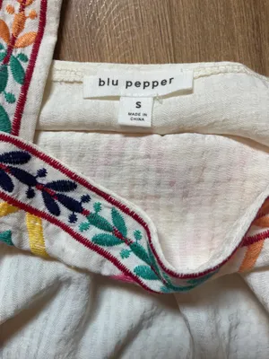 Blu Pepper Top thumbnail 2