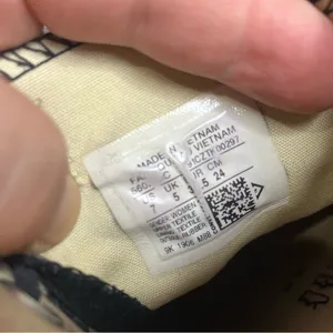 Converse black‎ canvas platform sneakers size 7 thumbnail 8