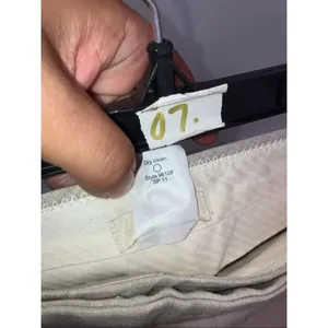 J. Crew Super 120’s 100% wool Heathered white Wide Leg Pants Size 4 #768 thumbnail 8