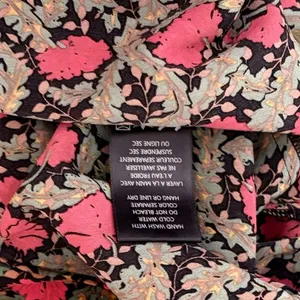 Anthropologie ERI + ALI Iona Floral Soft Swing Blouse Tiered Top Shirt Medium thumbnail 12