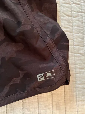 Pelagic women’s Pez Vela-Fishing black brown grey outdoor hike Camo Shorts‎ XL thumbnail 5