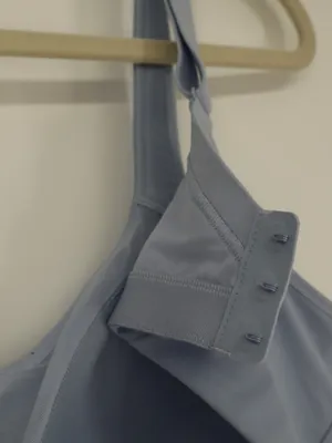 lululemon Run Times Bra 40D High Support Blue Perforated Sports Running Wireless thumbnail 13