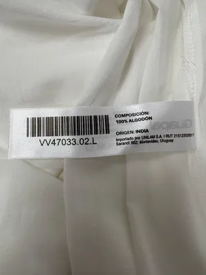 Guapa Agra‎ White Dress - Size L - NEW with Tags. thumbnail 12