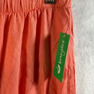 Honeydew Intimates Coral‎ Button Fly Pajama Sleep Shorts Women's Size L thumbnail 2