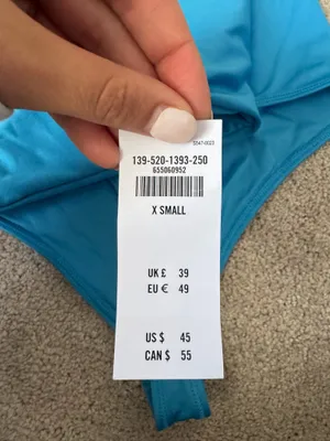 Abercrombie and Fitch Blue Bodysuit | Size XS | NWT thumbnail 4