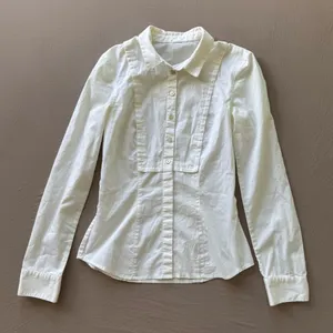 Y2K Era H&M Bib Collar Fitted Button Up Shirt thumbnail 1