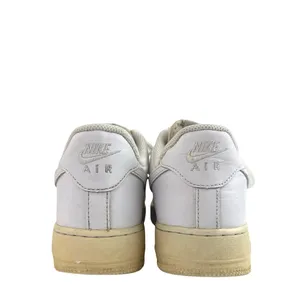 Nike Air Force 1 Men's White Low Top Lace Up Sneakers Athletic Running Shoes 9.5 thumbnail 3