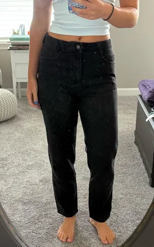 ZARA Jeans Black thumbnail 1