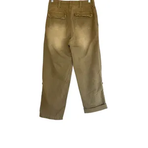 NWOT FREE PEOPLE Cleo Washed Chino Trouser Pants SZ-4 thumbnail 11