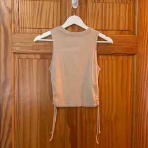 Homegirl Society Size Small Tan Malibu Beach Tank Top thumbnail 5