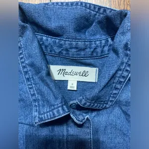 Madewell dress small denim thumbnail 2