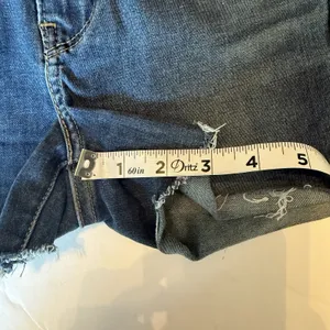 Levi's Cutoff Shorts Sz 25 710 Super Skinny Blue Medium Wash Tight‎ Hottie Sexy thumbnail 8