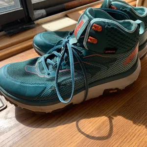 Hoka One One Hiking Shoes Women Size 10.5 Blue Teal Sneakers Outdoor thumbnail 2