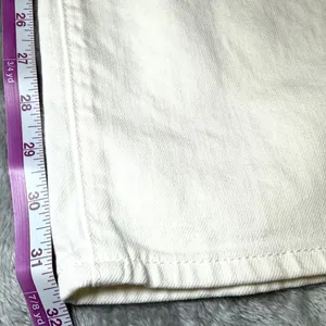 American Eagle Womens Size 14 White Jeans Stretch Straight Leg Denim Casual thumbnail 10