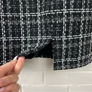 Francesca’s Black Tweed Knit Mini Dress Size S thumbnail 6