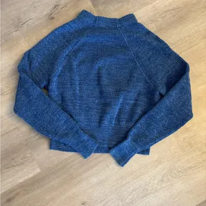 Free People Blue cozy  Sweater thumbnail 3