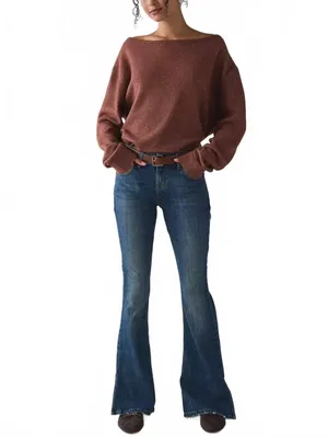 UO BDG Brooke Split Hem Low-Rise Flare Jeans Urban Outfitters NWT 25 thumbnail 3