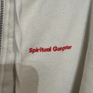 Spiritual Gangster Palm Finn Zip Hoodie Stone Rainbow Sz M thumbnail 4