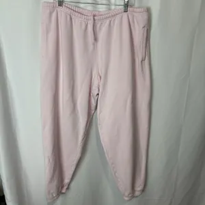 Skims Womens Light Pink Sweatpant Joggers 2X Comfy Cozy Lounge thumbnail 8