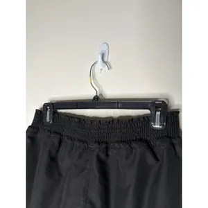 Old Navy Womens Large Board Shorts Black Elastic Waist Linerless Swim Activewear thumbnail 4