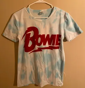 Tie Dye David Bowie Band Tee thumbnail 1