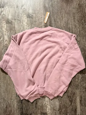 SKIMS Classic Cotton Crewneck Fleece thumbnail 4