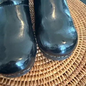 Dansko Shiny Black professional‎ nursing Shoes slip resistant size 38 thumbnail 6