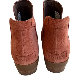 Like New Sorel Leather Lolla Cut-Out Booties Size 7 Retail $140.00 thumbnail 7