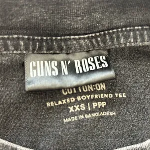 Guns and roses cotton on relaxed boyfriend tee thumbnail 6