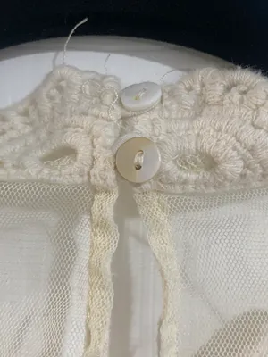 Boho Lace Tank Top White Size M thumbnail 3