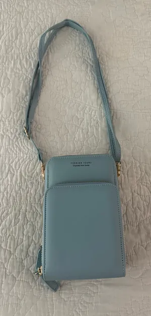 Forever Young Light Blue Purse thumbnail 1